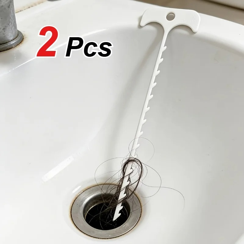 Root Hook Tool - 2 buah alat pembersih pipa drainase