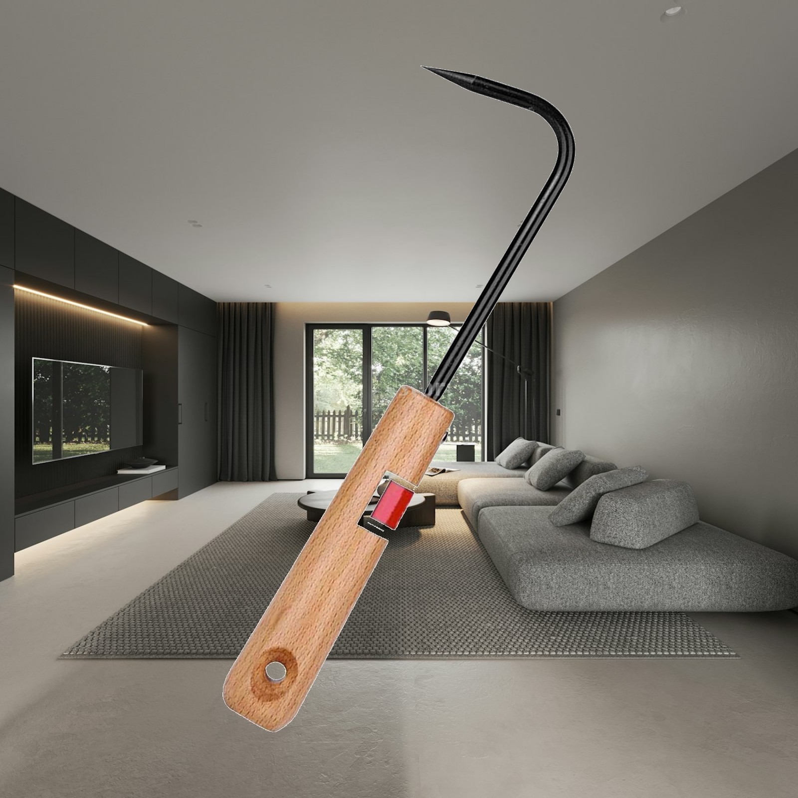 Root Hook Tool - Alat Kebun Penggali Akar Bonsai Kokoh