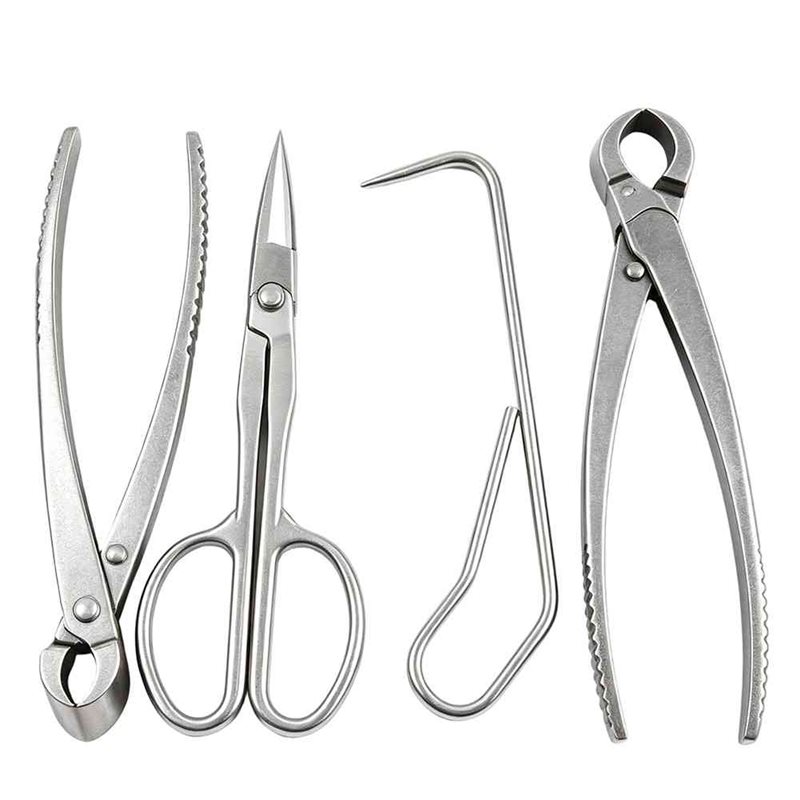 Root Hook Tool - Peralatan Pohon Bonsai ABGH, Set Peralatan