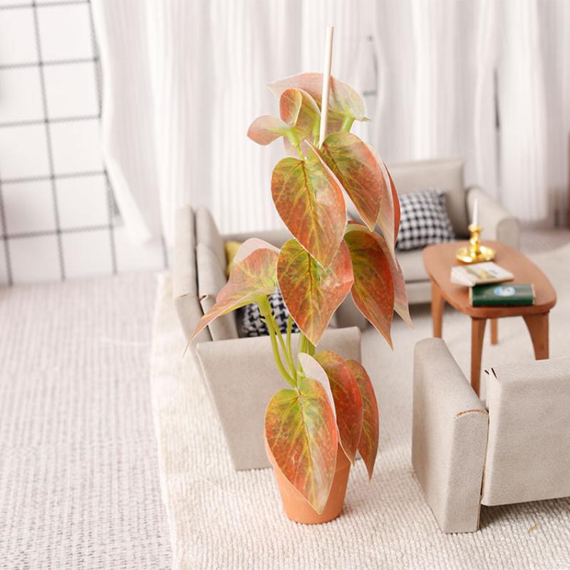 1/12 Model Tanaman Hijau Bonsa - Bonsai Garden Plants ulasan dan harga