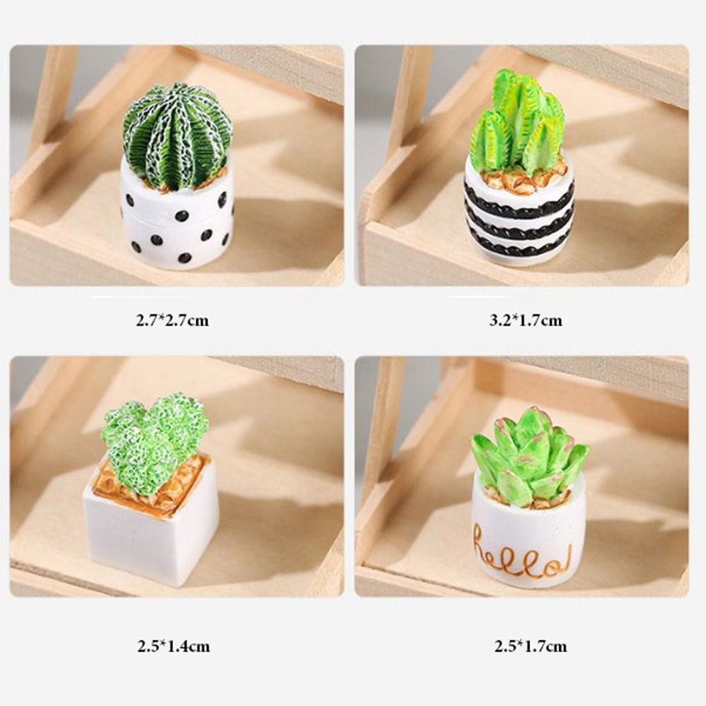 1:12 Rumah Boneka Miniatur Tan - Bonsai Garden Plants ulasan dan harga